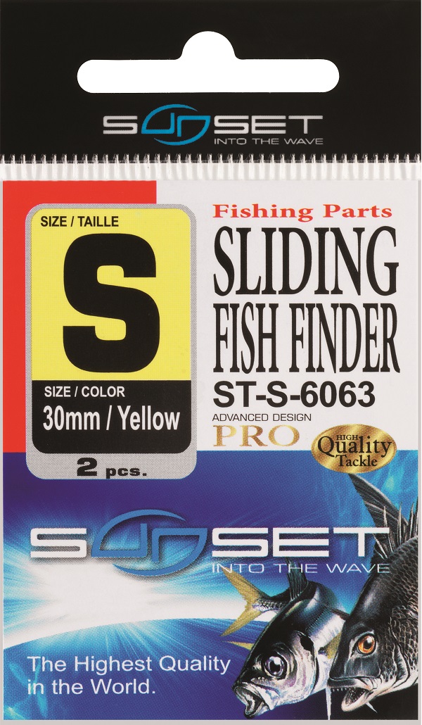Sunset Sliding Fish Finder 30mm (2 pièces)