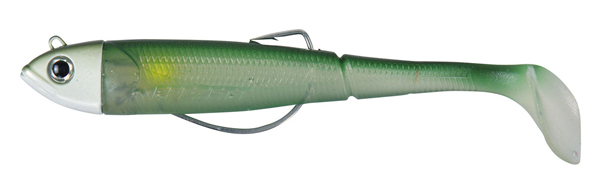 Effzett Kick-S Minnow Weedless Paddle Tail 150 mm - Ayu