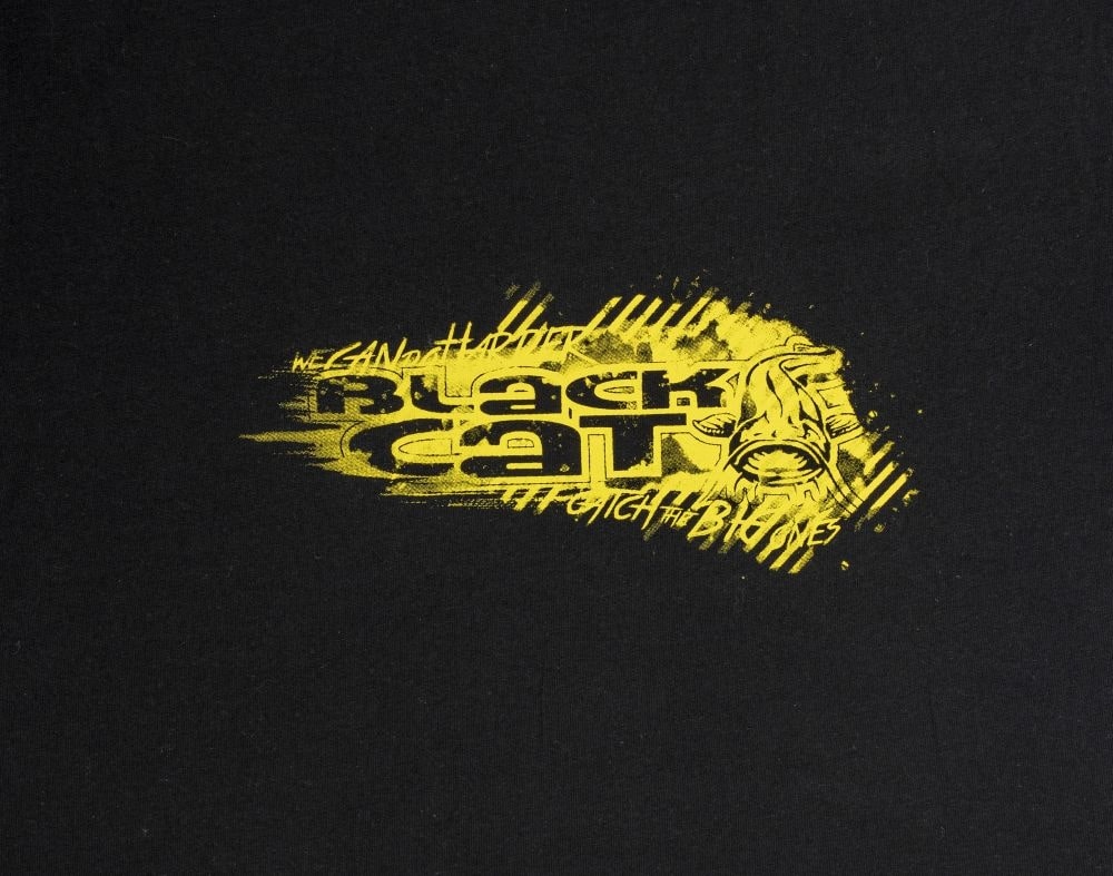 Black Cat T-Shirt Noir
