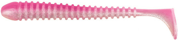Jackson The Worm 7,5 cm, 10 pièces ! - Pink Glitter