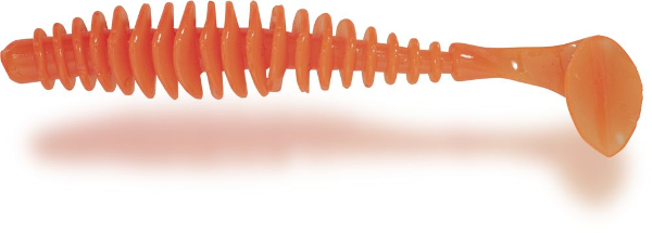 Magic Trout T-worm Paddler 5,5cm - Neon Orange