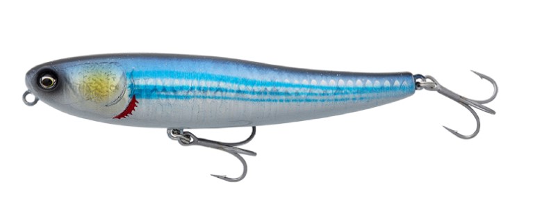 Leurre de surface Savage Gear Bullet Mullet 10cm (17.3g) - LS Blue Mullet