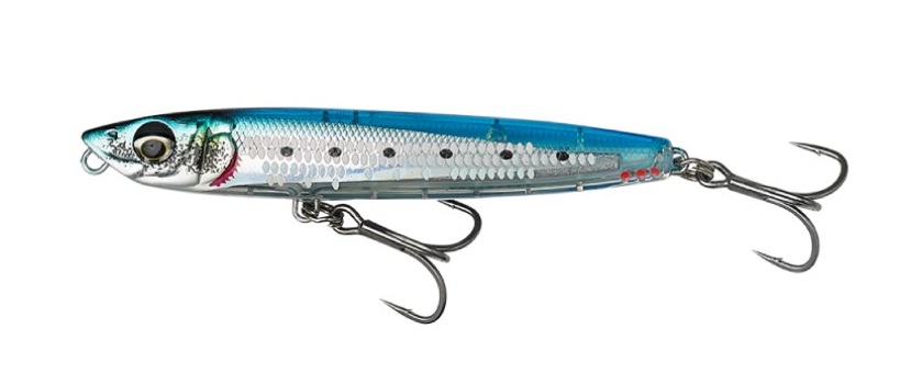 Savage Gear Cast Hacker Fast Sinking Jerkbait 11.5cm (44g) - Ghost Sardine LS