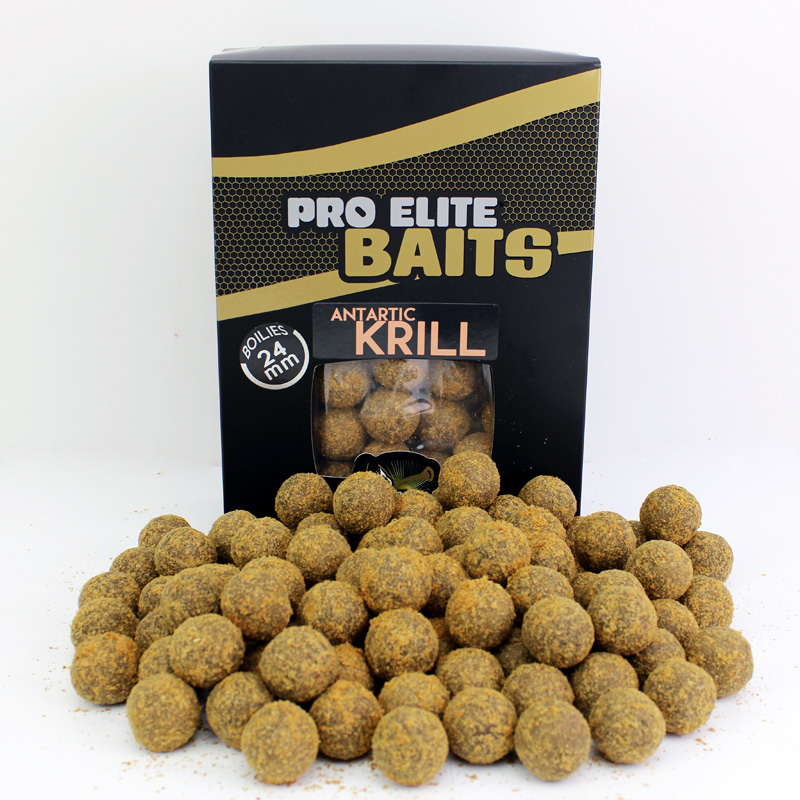 Bouillettes Pro Elite Baits Gold Boilies Antartic Krill (1kg)