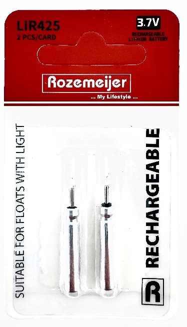 Rozemeijer LIR425 Batterie au lithium 2pcs (rechargeable)