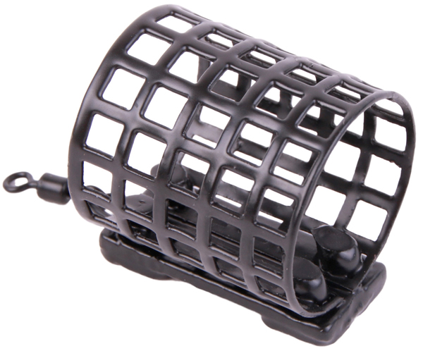NGT Match & Feeder Set avec 2 cannes ! - Ultimate Closed Metal Round Cage Feeder