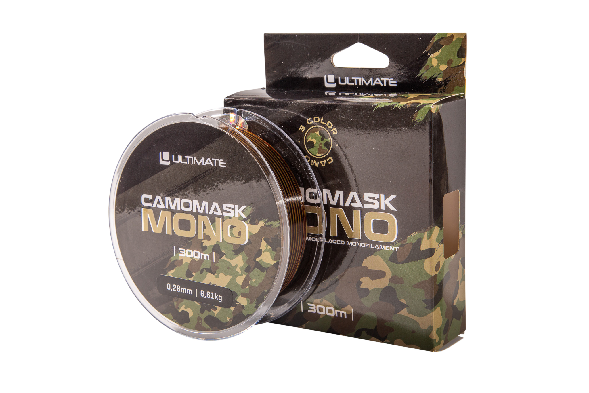 Nylon Carpe Ultimate Camomask Mono (300m)