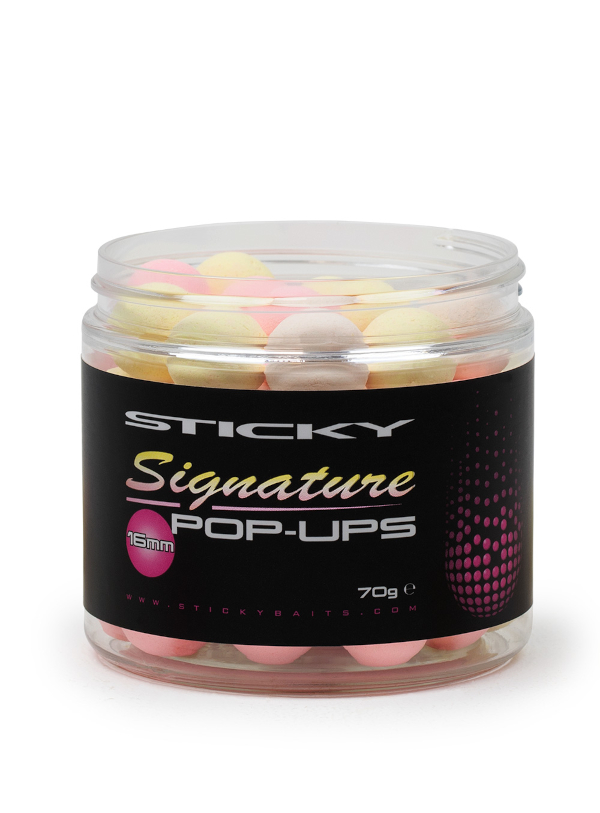 Sticky Baits Signature Pop-Ups Mixed - Signature Pop-Ups 16mm Mixed 70gr Pot