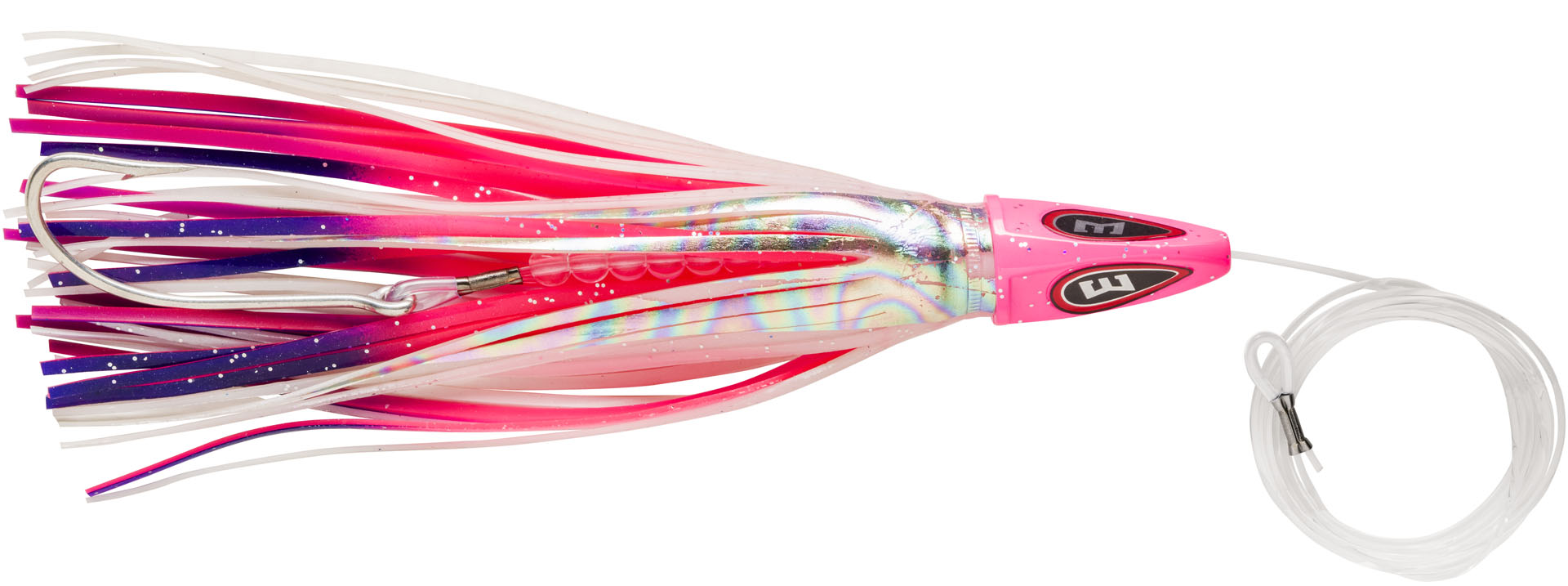Bas de ligne Mer Williamson Hspeed Tuna Catcher Rig 19cm (99g) (4 pcs) - Candy floss