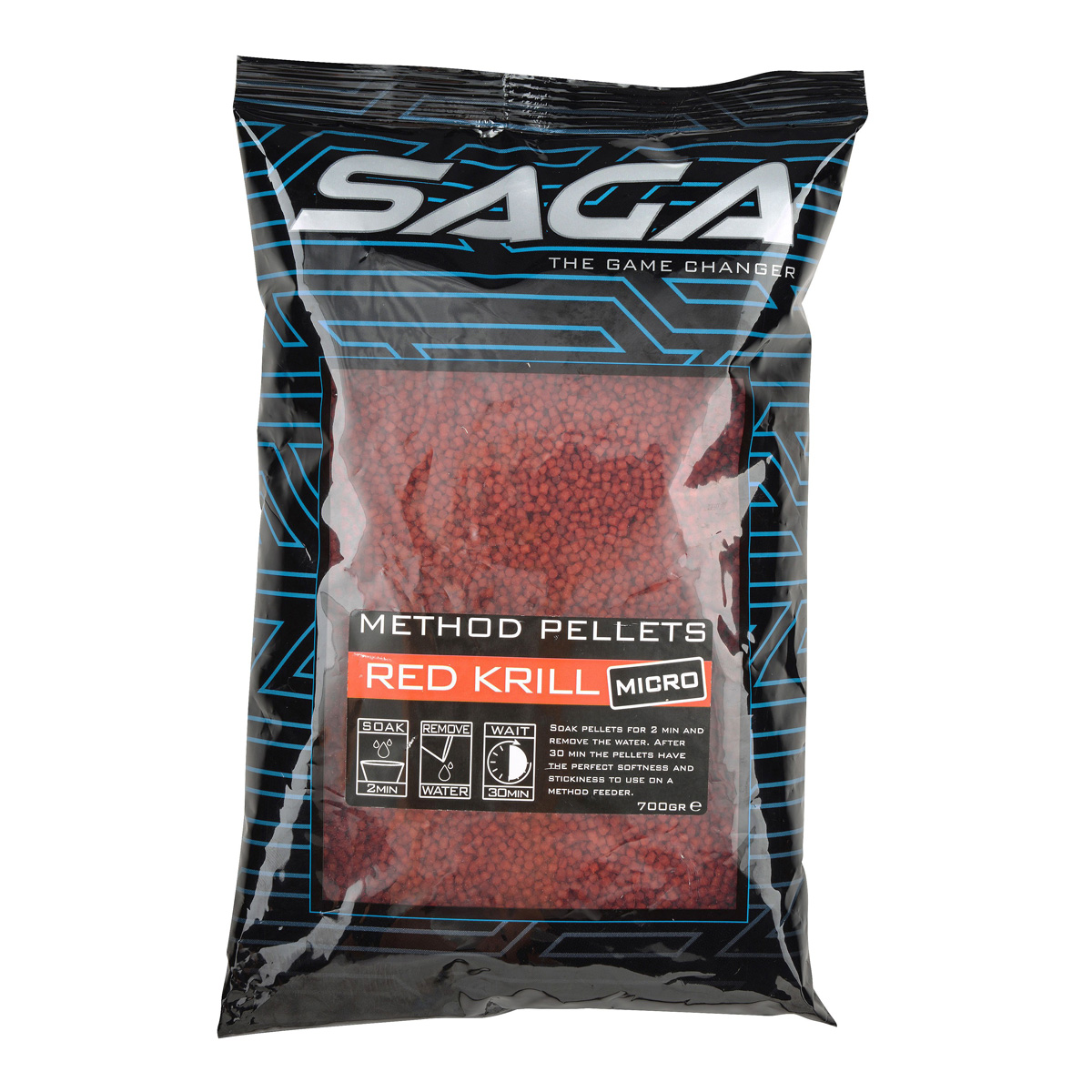 Micro Pellets SAGA Method 2mm (700g) - Red Krill