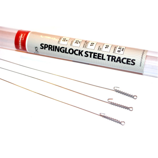 Rozemeijer Springlock Steel Traces - Bas de ligne acier