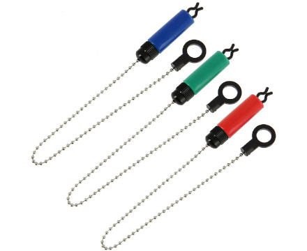 Ensemble carpe Daiwa EXT Deluxe Complet - Angling Pursuits Original Indicator Set - 3 Chain Indicators in Case (100)