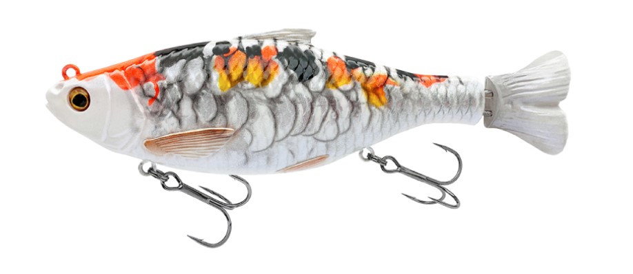 Poisson nageur Savage Gear 3D Hard Pulsetail Roach 18cm 90gr Slow Sinking (avec hochet) - Koi Carp