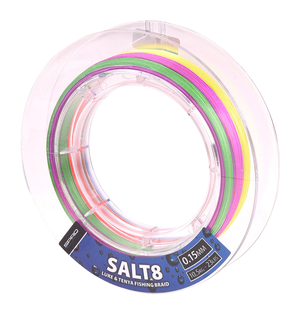 Tresse Spro Salt8 Multicolor 150m