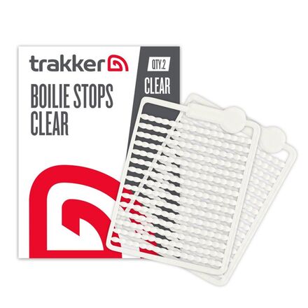 Trakker Boilie Stops Clear (240 pcs)