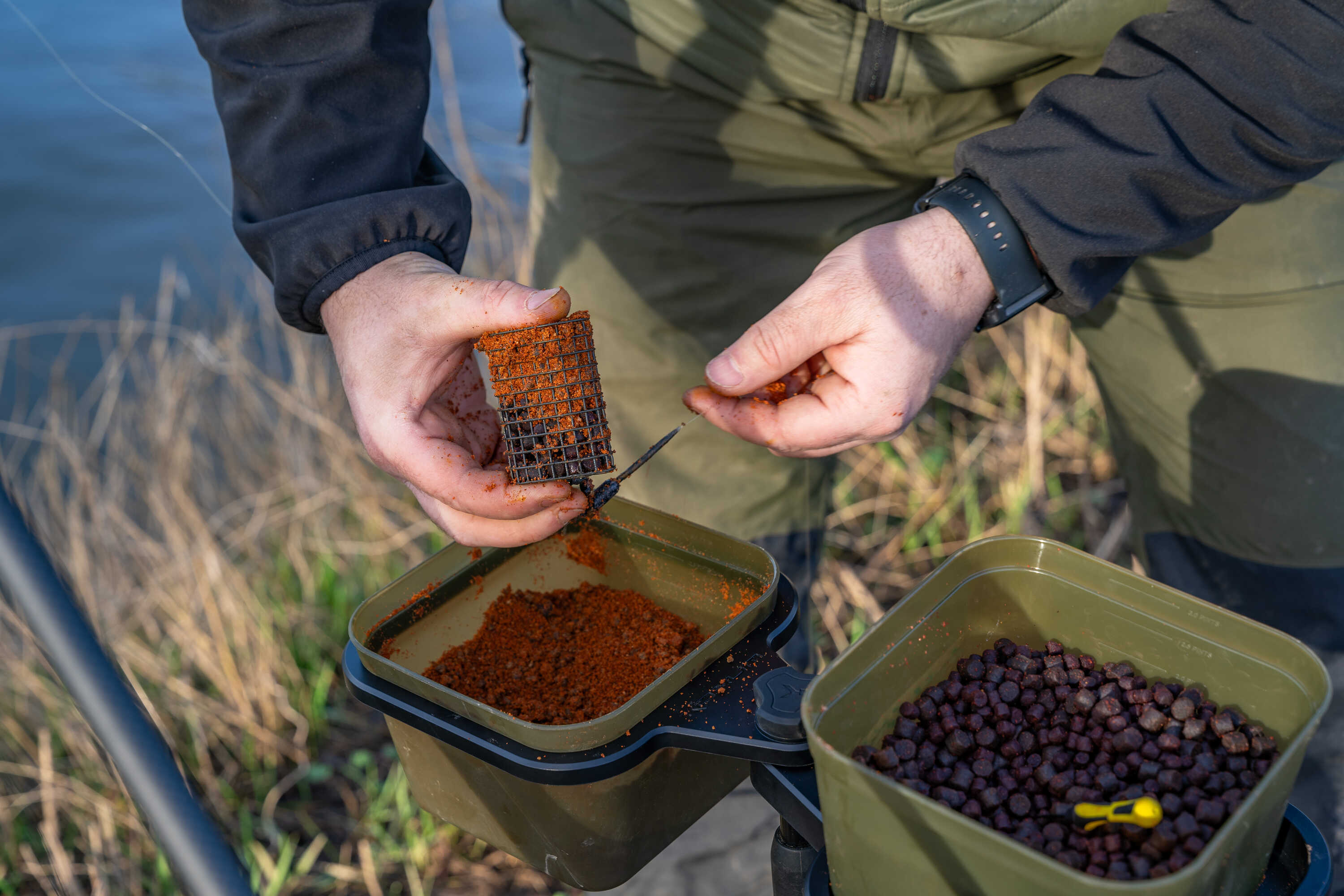 Bac à appâts Korum Compact Waiter Tray