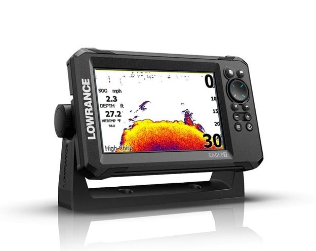 Echosondeur Lowrance Eagle 7 Splitshot Row Fishfinder (Avec GPS)