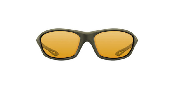 Korda Wraps Lunettes de Soleil - Olive - Yellow Lens