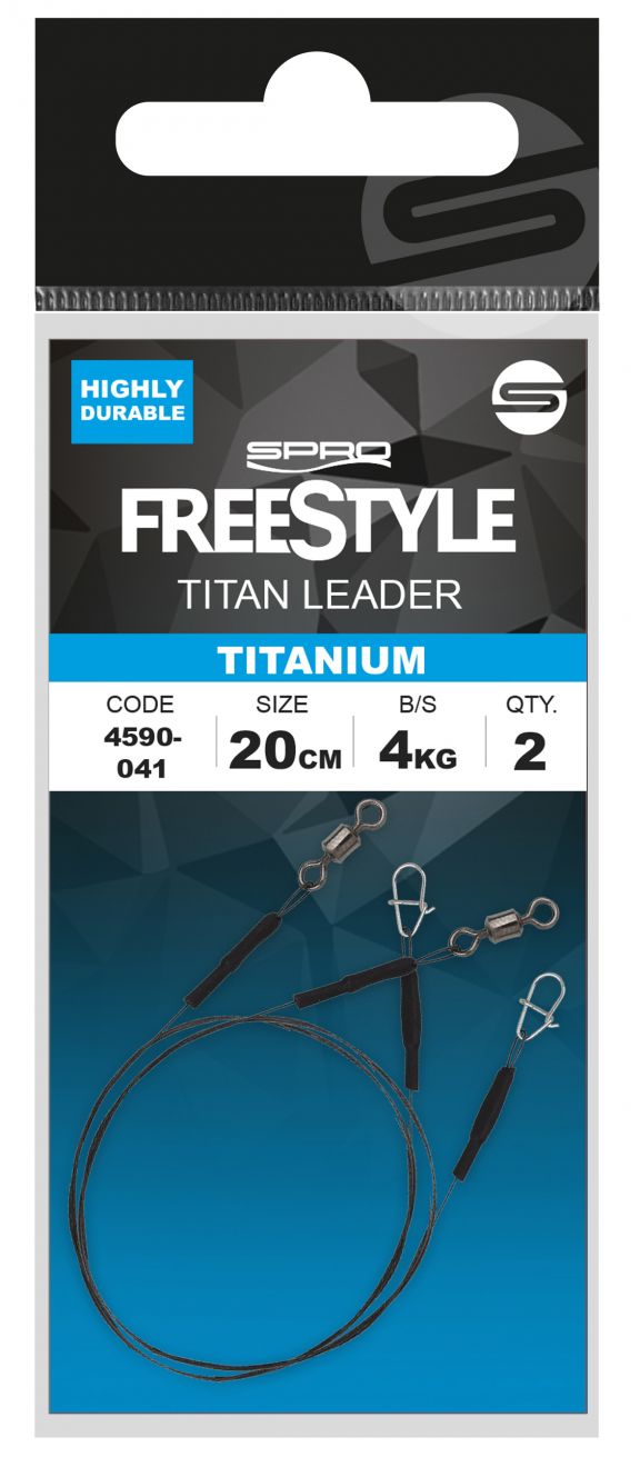 Bas de Ligne Spro Freestyle Titan Titanium 0,24mm/4kg