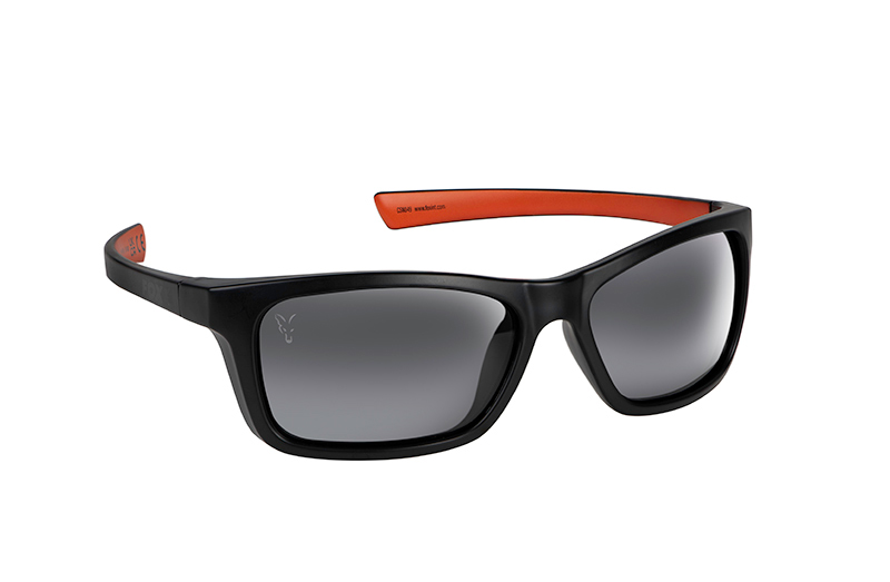 Lunettes de soleil Fox Collection Wraps - Noir/Orange (Verres gris)