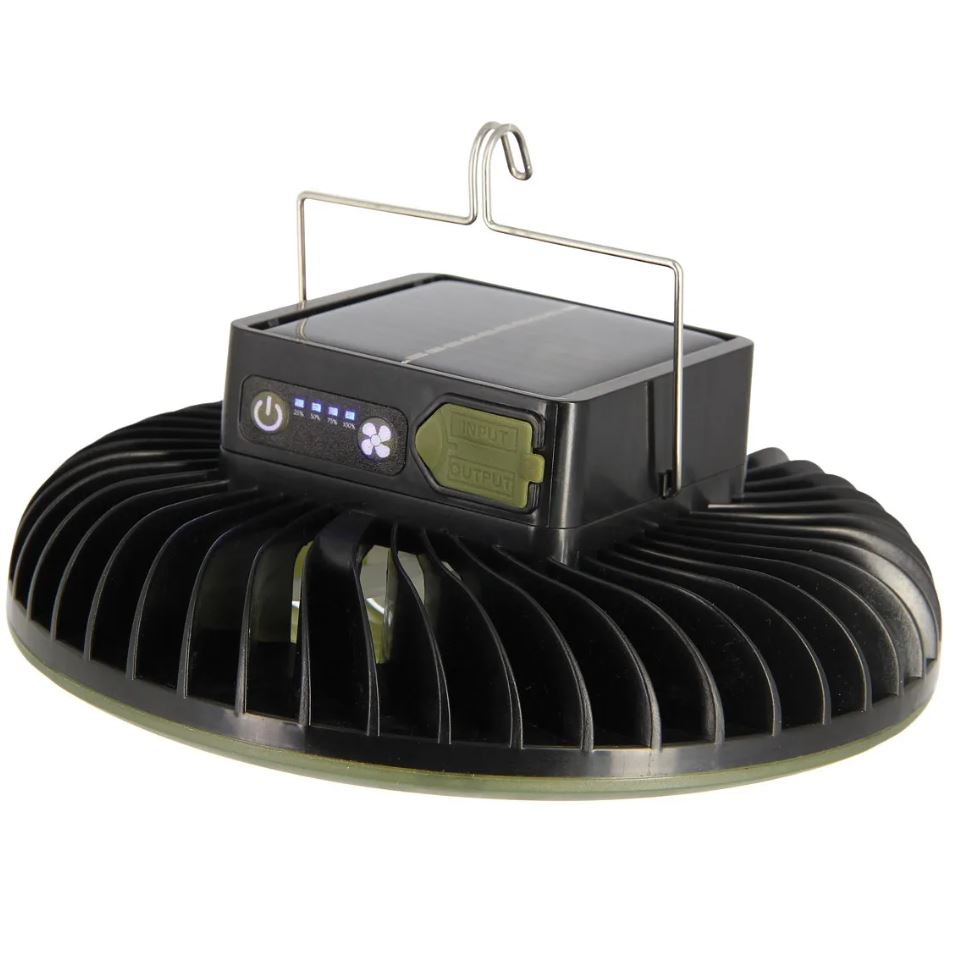 Ventilateur NGT Dynamic (banque d'alimentation 3600mAh & Lumière inclus)