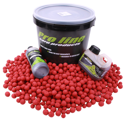 Pro Line Hi-Instant Fish&Krill Paquet avec bouillettes, trempage, liquide complexe à base de poisson et seau !