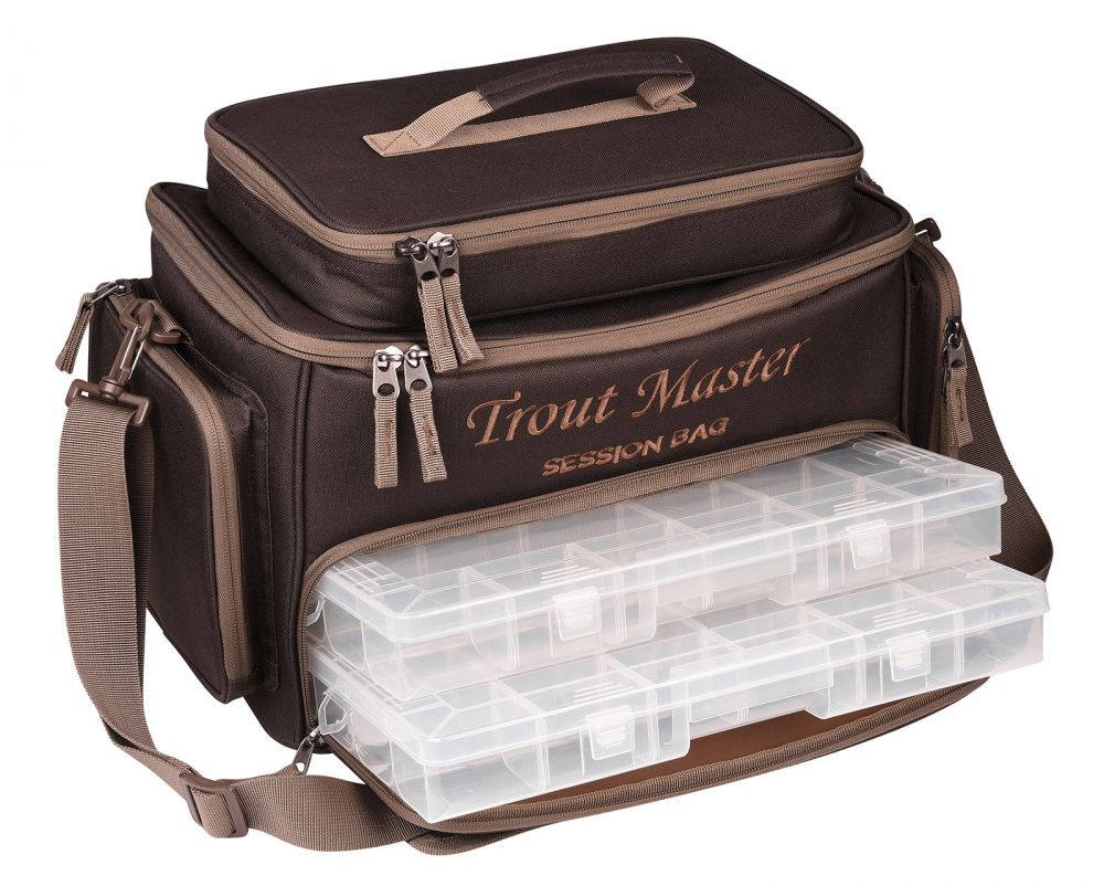 Sac de transport Trout Master Session Bag (2 boîtes incl.)