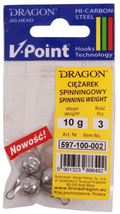 Plombs de lestage Dragon Spinning Weights (3pcs)