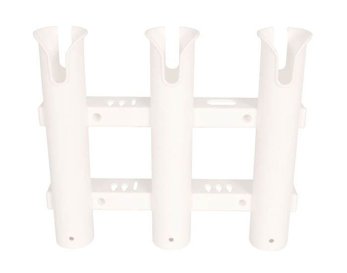 Support de cannes Seanox 3-Rod PVC - White