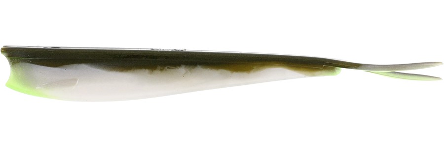 Westin TwinTeez V-Tail 20cm 4 pcs - Bass Green