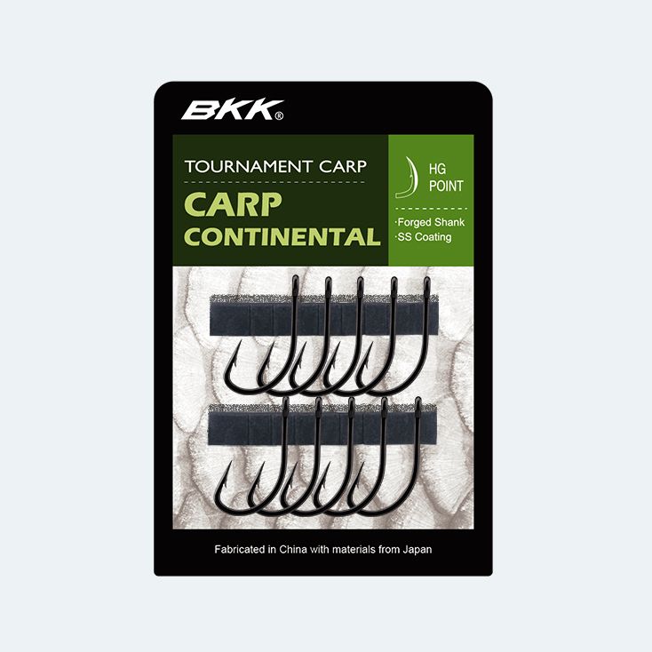 Hameçons Carpe BKK Carp Continental (10pcs)