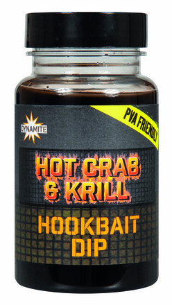 Dynamite Baits Hot Crab & Krill Dip Liquid (100ml)