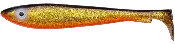 Svartzonker McRubber Shad 23 cm, 2 pièces - C2 - Golden Shiner