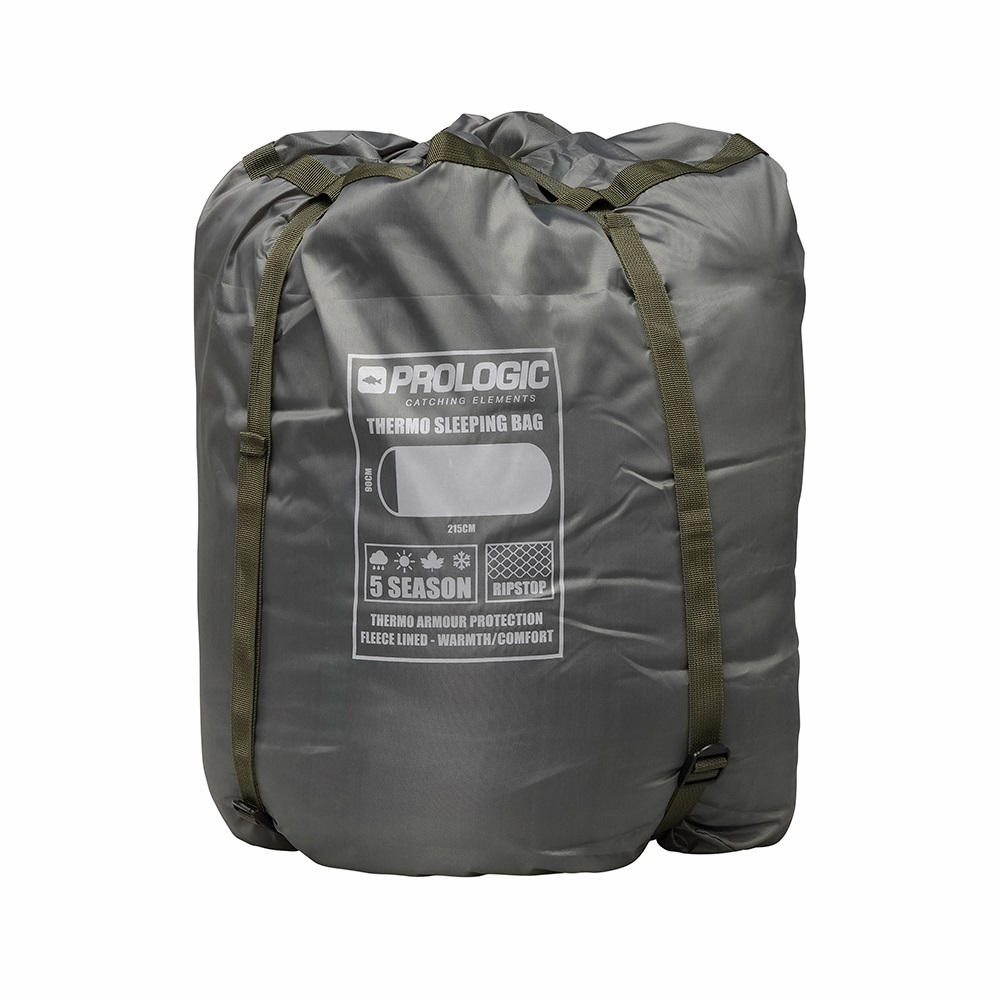 Prologic Element Thermo Sleeping Bag 5 Season 215 x 90cm (Incl. Carry Sack)
