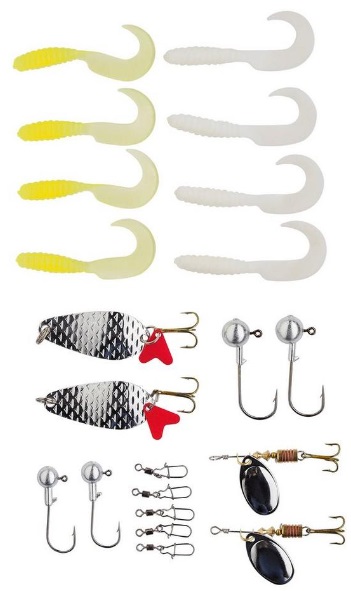 Combo Spinning Abu Garcia Fast Attack Perch 2.10m (5-20g) (Inc. Leurres!)