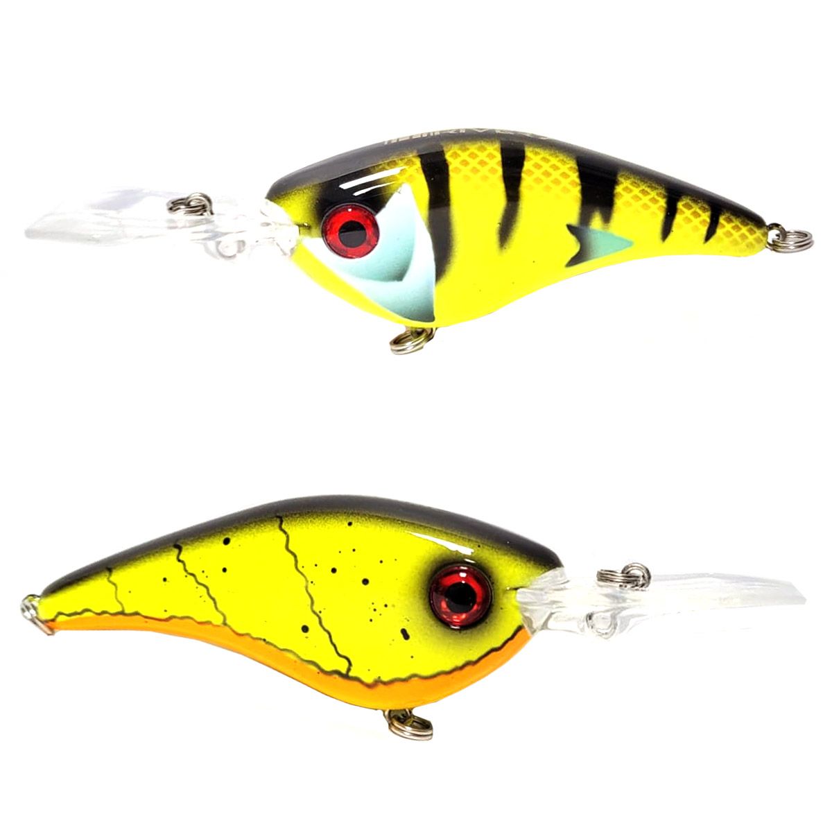 Crankbait River7 R7 MDR 7.5cm (19g) - Fluoro Perch