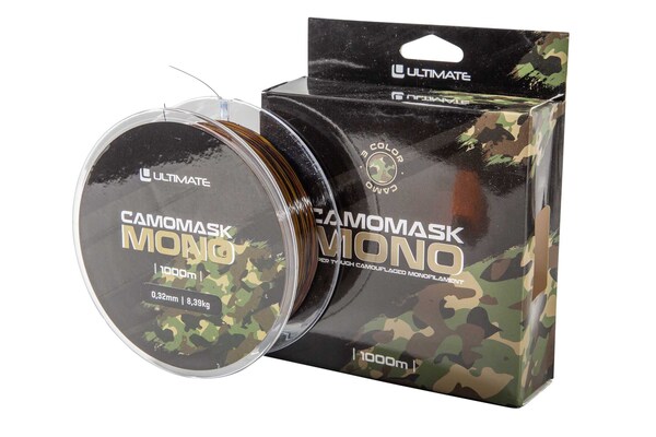 Nylon Carpe Ultimate Camomask Mono (1000m)