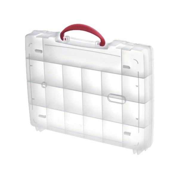 Boîte à accessoires Panaro Attachable Polypropylene Tackle Box - 21 compartiments