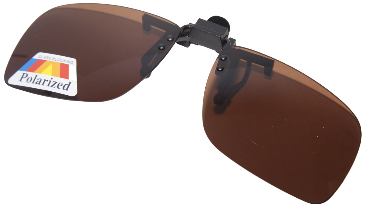 Homme et Femme Lunettes Polarisation Clip-On lunettes de soleil Anti-Glare et confortable clips Flip Up Myopic lunettes de soleil pour l'extérieur/Conduite/Pêche 