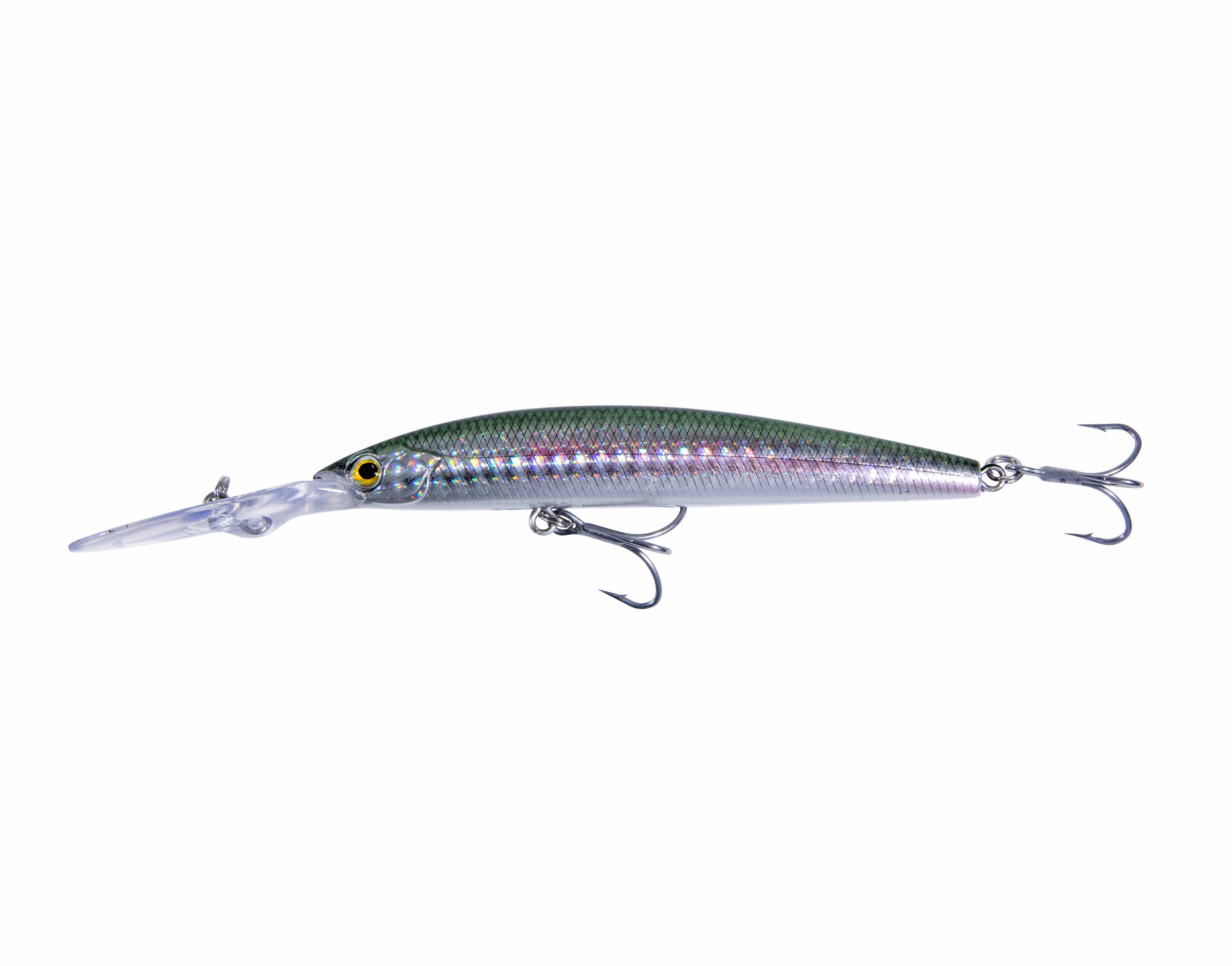 Jerkbait profond Ultimate X-Jerk 10cm (13g) - Green Back Flash