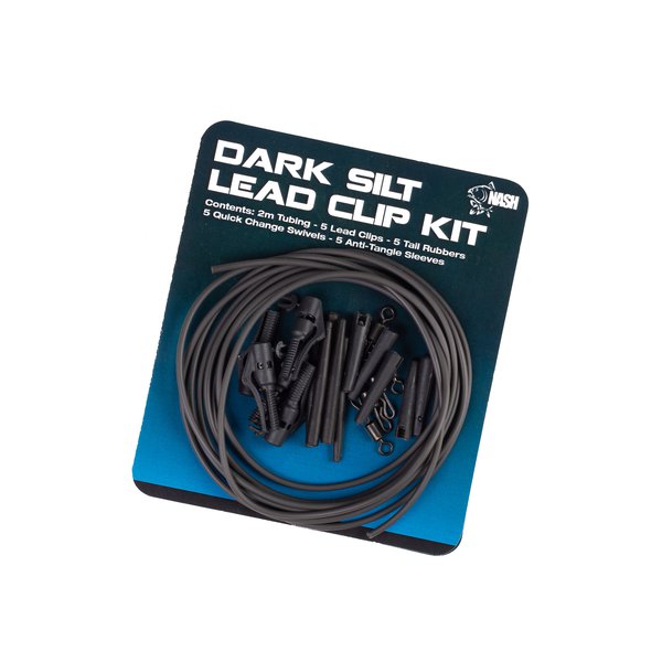 Nash Lead Clip Pack Silt (21pcs)