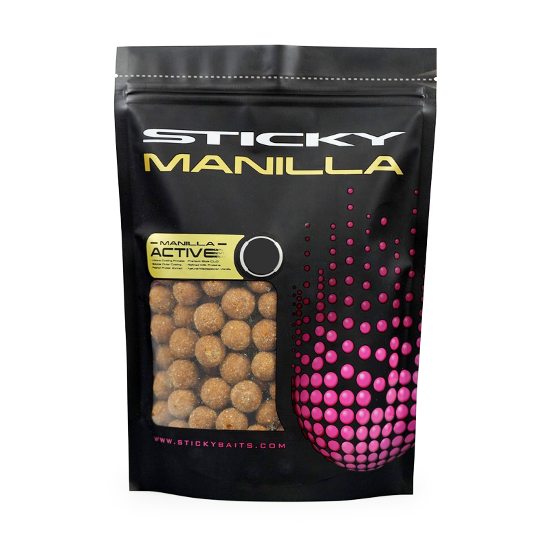 Bouillettes Sticky Baits Manilla Active Shelf Life (1kg)
