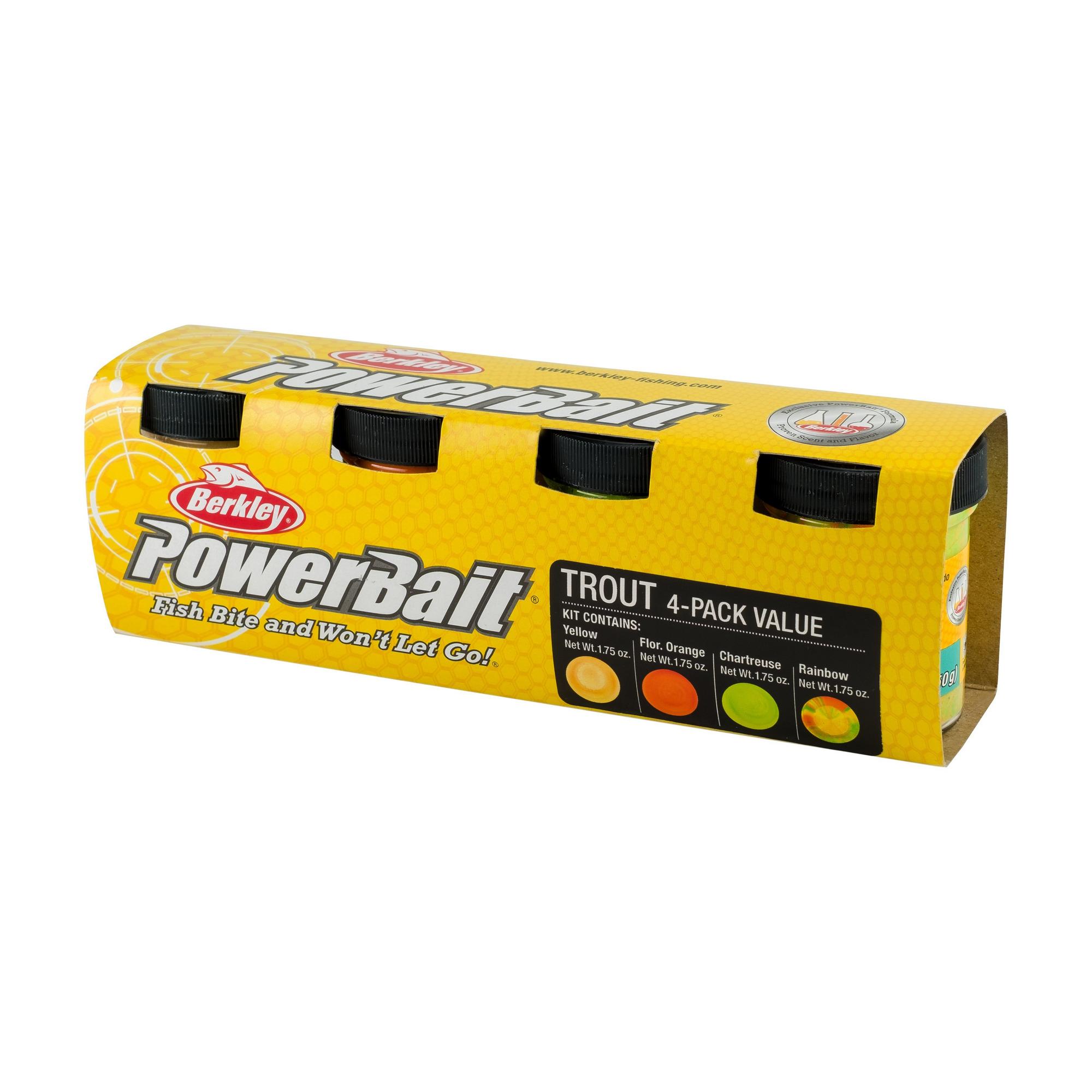 Set de pâtes à truite Berkley PowerBait® (4 pcs)