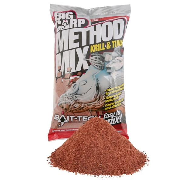 Amorce Bait-Tech Big Carp Method Mix (2kg) - Krill & Tuna