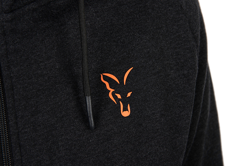 Gilet Fox Collection LW Hoody Black & Orange