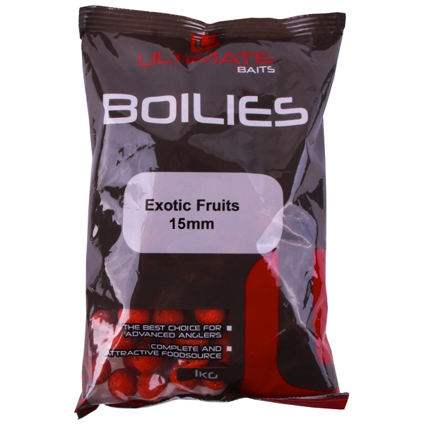 Ultimate Baits Mix Pack - Ultimate Baits Boilies 15mm, Exotic Fruits
