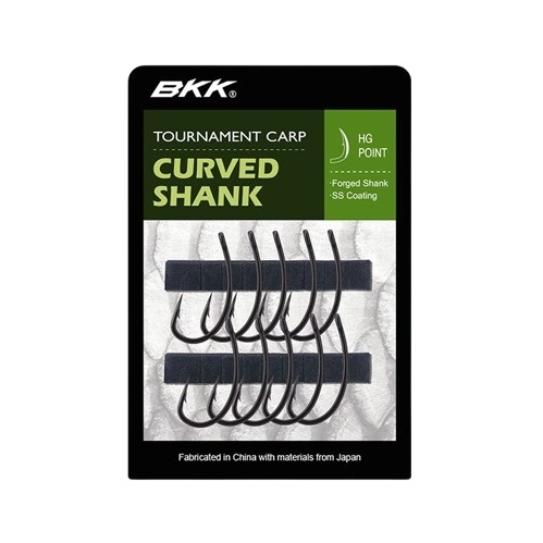 Hameçons Carpe BKK Curved Shank (10pcs)