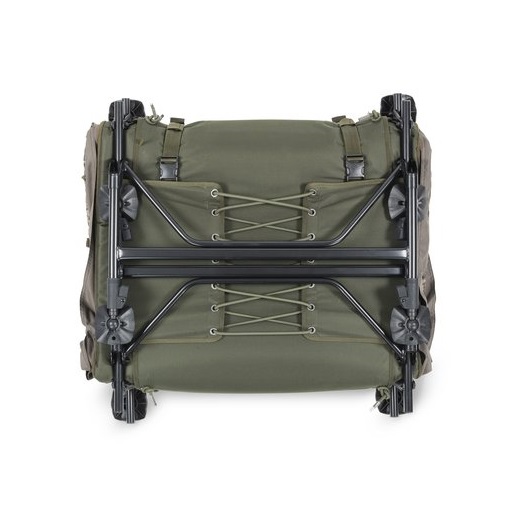 Bedchair Nash Indulgence HD40 Sleep System 8 Pieds Camo  (Incl. Duvet)