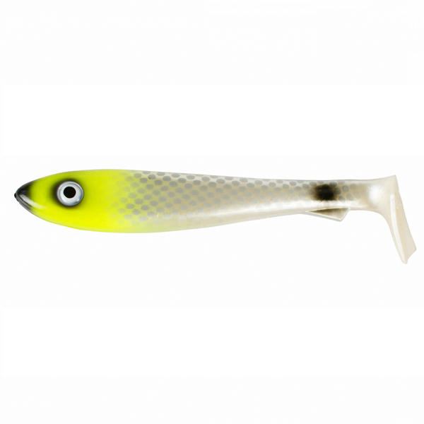 Svartzonker McRubber Shad 17 cm, 3 pièces - C25 - Lemon Head