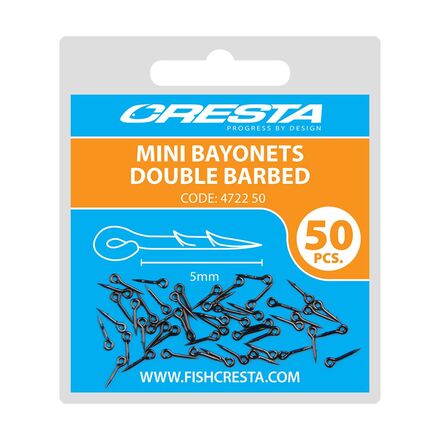 Cresta Mini Bayonets Double Barbed (50 pcs)